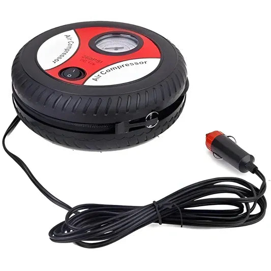 Portable Electric Tyre Inflator Pump — 260 PSI, 12 V Powered