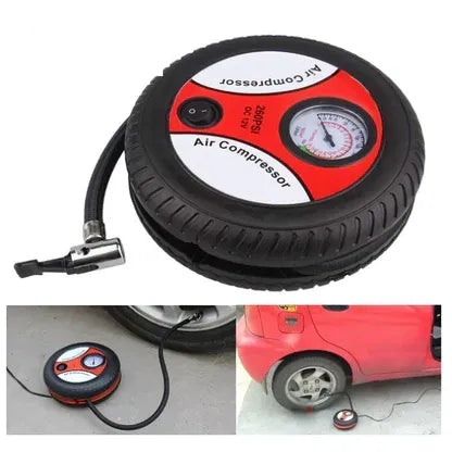 Portable Electric Tyre Inflator Pump — 260 PSI, 12 V Powered